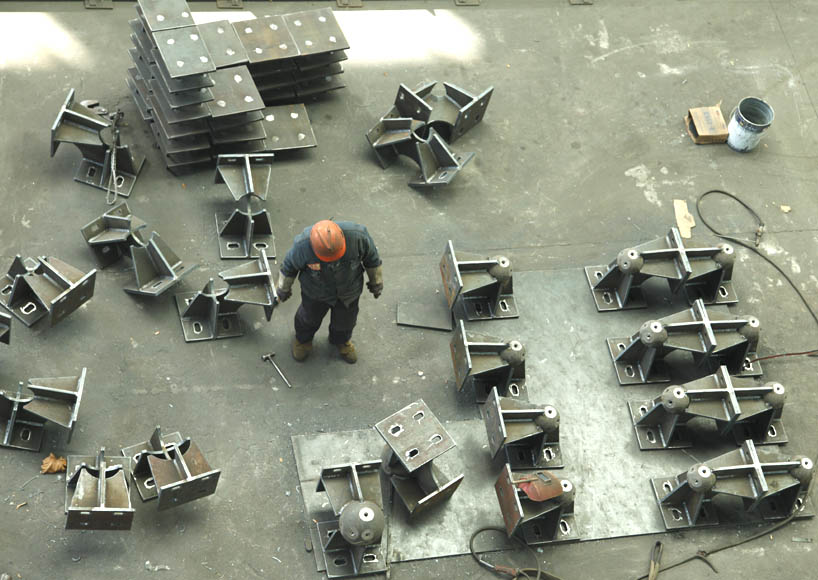 永州煤棚网架双向支座