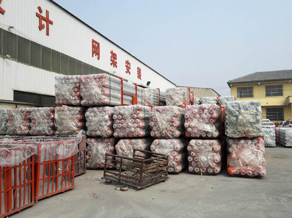 永州网架成品待发