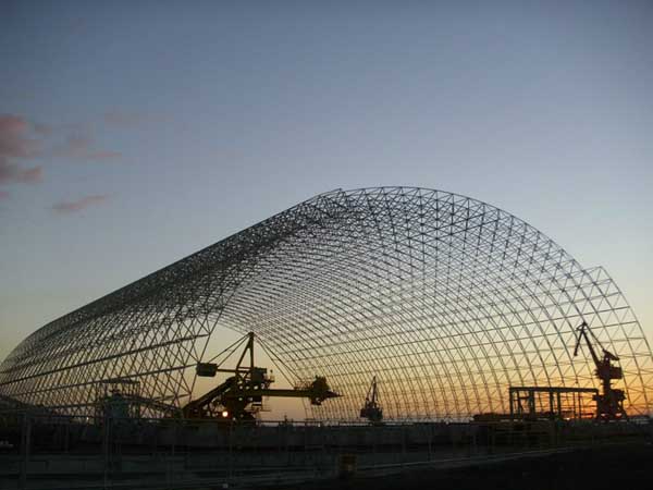 永州热电厂网架工程